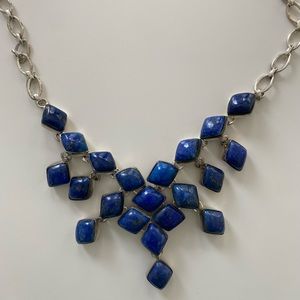 Blue sapphire necklace